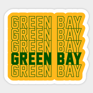 Green Bay Sticker